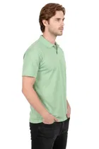 Polyester T-shirt for Men, Green 