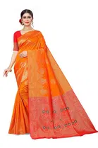 New Fancy Jacquard Festive Sarees 