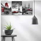 MDF 3 Pcs Designer Wall Painting for Home & Office 