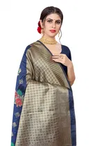 Jacquard Embellished Saree for Women 