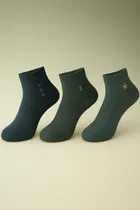 Cotton Spandex Calf Length Socks for Men 