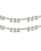 Alloy Silver Plated Anklets for Women 