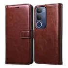 Vivo Y29 5G Artificial Leather Mobile Flip Cover 