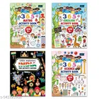 Little Explore INDIA Fun Activity & Sticker Book + 365 Days of English, Math & Science Activity Books 