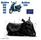 Polyester Cover For Bike/Scooter, Multicolour
