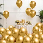 Golden Metallic Balloon 