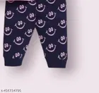 Hosiery Cotton Printed Clothing Set for Kids, Pink 