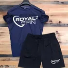 Half Sleeves T-Shirt with Shorts for Men 