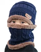 Winter Cap with Neck Warmer for Boys 