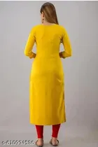 Floral A-line Kurti for Women 