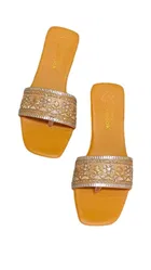 Zakozee Flats for Women (Brown, 5)