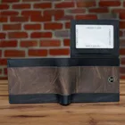 PU Leather Men's Wallet – Slim, Bifold Design with Card & Cash Compartments 