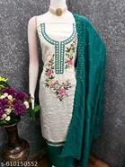 Embroidered Patiala Suit for Women 