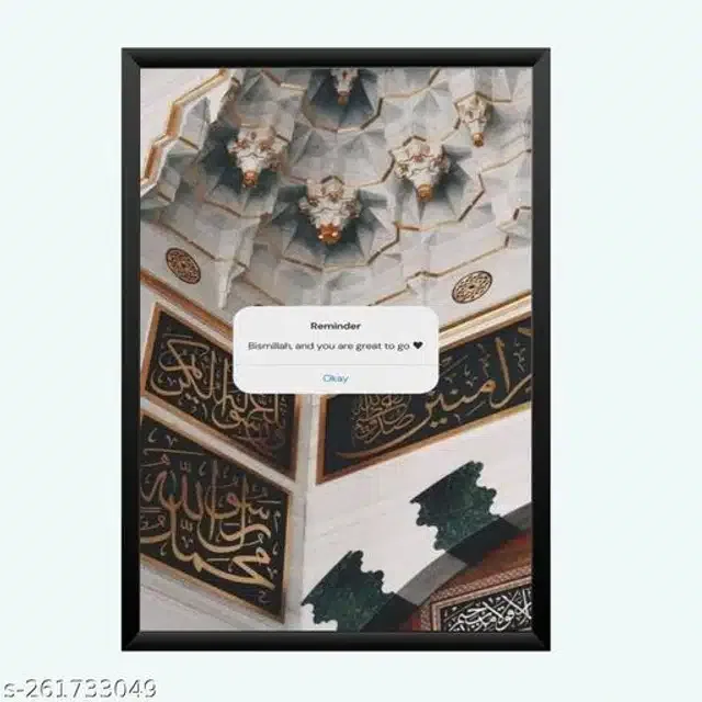 Plastic Photo Frame (Multicolor, 5x7 inches)