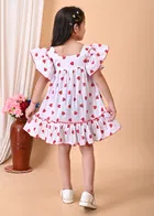 Cotton Blend Printed Frocks for Women 