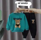 Full Sleeves Printed Top & Bottom Set for Kids 