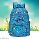 Polyester Backpack Bag, Blue
