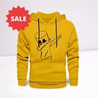 Fleece Printed Hoodie for Men 