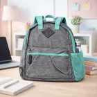 Urban Lite Grey & Mint Everyday Backpack