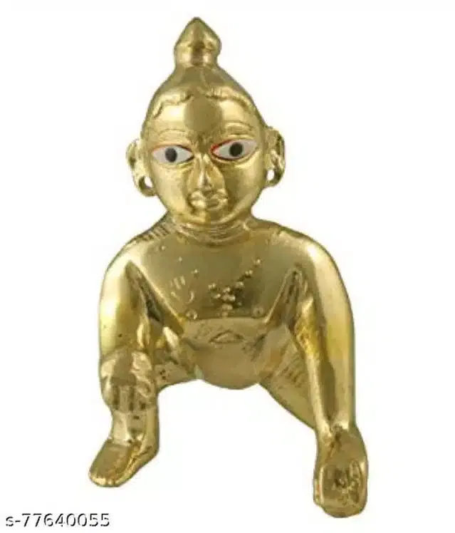 Mental Laddu Gopal Idol (Golden)