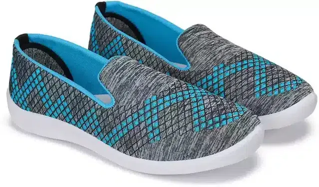 Bersache Women's Casual Shoes (Blue, 7) (VKI-42)
