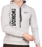 Lycra Printed Hoodie for Men 