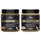 Natural Gokhru & Shatavari Powder for Skin & Hair (Pack of 2, 100 g)