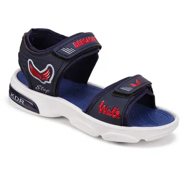Bersache Sandals for Kids (Black, 5 )
