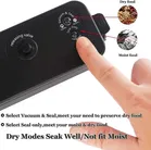 Enmora Vacuum Sealer Machine Automatic Air Sealing Vacuum Packing Machine Automatic Vacuum Bag Sealer