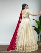 Embroidered Lehenga Choli for Women 