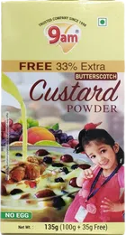 9 Am Butter Scotch Custard Powder 135 g