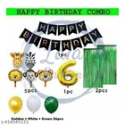 25 Pcs 6th Birthday Decoration kit, Multicolour, Set of 1