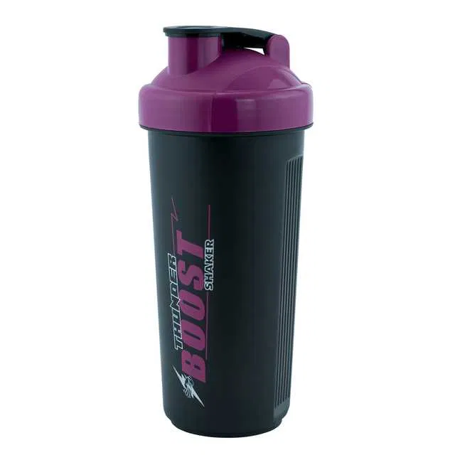 Trueware Thunder Boost Shaker With Photo Box & PP Blender (Purple, 750 ml) (TB-16)
