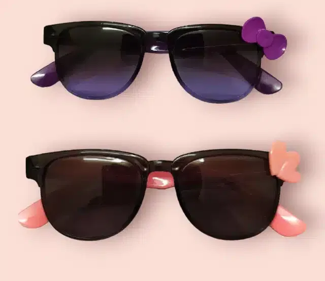 UV Protected Sunglasses for Kids (Pack of 2) (Multicolor, 4-10 Years)