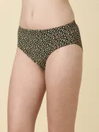 Cotton Printed Briefs for Women, Pack of 1 