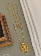 Alloy Mangalsutra with Pendant & Chain for Women 