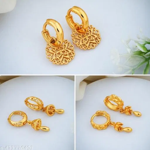 Trending Earrings/Studs/Bali Combo