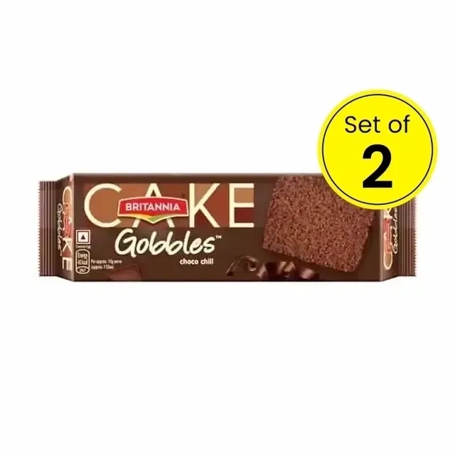 ब्रिटानिया गोबल्स चोको चिल केक 2X100 g (पैक ऑफ 2)