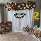 Browni Theme 2nd Birthday Balloon Decoration Kit , Multicolor, Pack Of 65