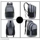 Nylon Backpack for Men & Women, Black
