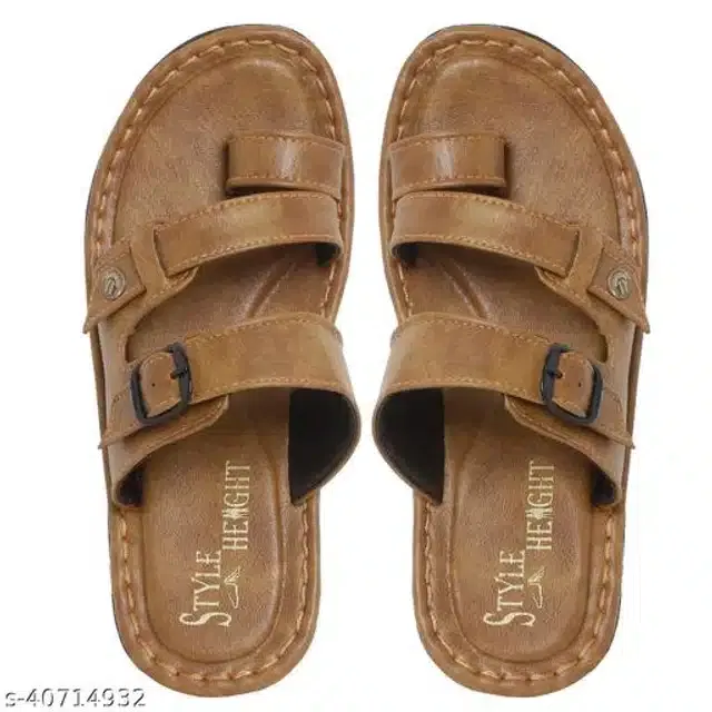 Slippers for Men (Tan, 9)