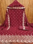 Embroidered Floral Patiala Suits for Women 