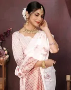 Banarasi Silk Zari Woven Saree for Women 