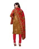 Yashika Unstitched Crepe Salwar Suit Material 