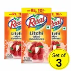 Real Fruit Power Litchi 125 ml (set of 3)