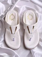 Shoetopia Women's Flats - White 