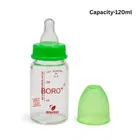 Kids Glass Milk Bottle-120 ml, Borosilicate Glass Milk Bottle for Kids