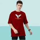 Pure Cotton Round Neck Printed T-Shirt for Men 