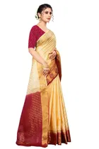 Blaton Silk Embellished Saree for Women 