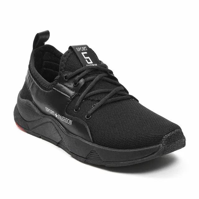 Casual Shoes for Men (Black, 10)
